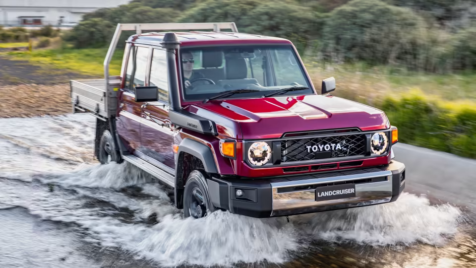 Western Technology - 2024 Toyota LandCruiser 70 Series Facelift: Unveiled with Four-Cylinder Diesel Automatic Option, Coming Soon to Australia
