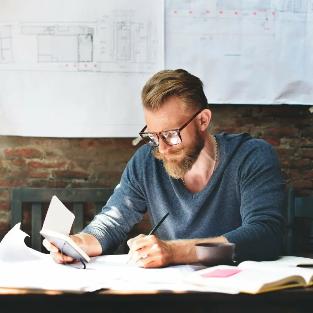 Why Should You Outsource IT Services Perth 1 architecture man working planning-struction concept