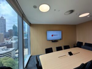 Data Cabling Perth | NBN, MDF Jumpering & Network Cabling | Western Technology 7 Teams Meeting Room